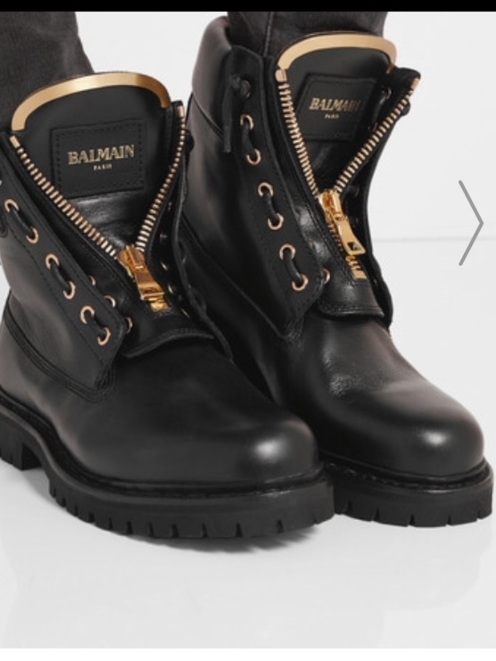 AUTHENTIC BALMAIN “Taiga Ranger” BOOT SZ 39.5 - Picture 2 of 16